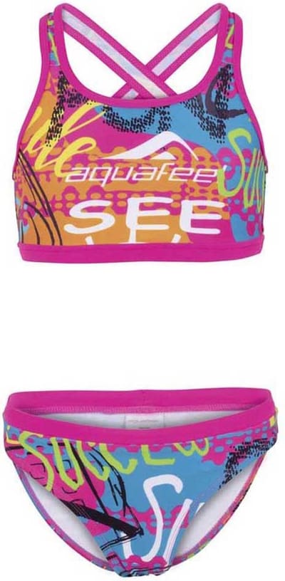 Aquafeel 2564801 Bikini Veelkleurig 152 cm Meisje