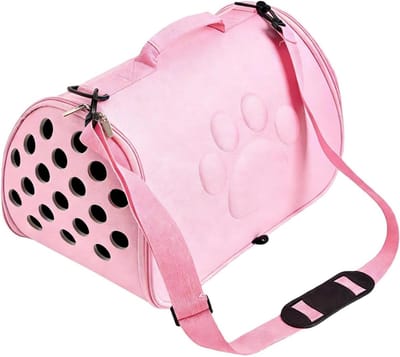 Reistas Voor Katten | Katten Draagzak Met Schouderband | Buitenshuis Schoudertas Hond - Voor Reizen Wandeltochten Buiten Vliegtuig Kamperen Woon-werkverkeer Dierenarts Stedelijk Gebruik