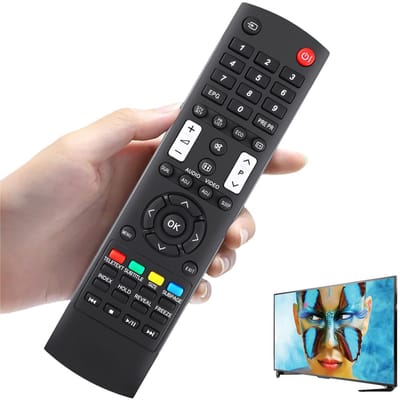 Allecto - Afstandsbediening - Vervangende Afstandsbediening - Gemakkelijk in gebruik - Geschikt voor Sharp LCD TV - Compatibel met Audio GJ220 - To...