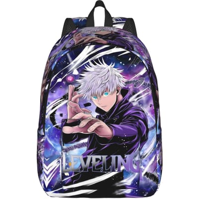 Mode Jujutsu Kaisen Rugzak funko Mochilas Effen Buiten Grote Capaciteit Rugzak (as the picture,16 inches)