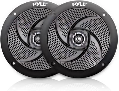 Waterdichte Laagprofiel Marine Luidsprekers - 100W 2-Weg Outdoor Audio voor Boot en Voertuigen