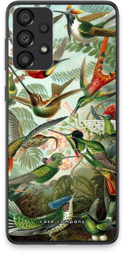 Case Company® - Hoesje geschikt voor Samsung Galaxy A33 5G hoesje - Haeckel Trochilidae - Soft Cover Telefoonhoesje - Bescherming aan alle Kanten en Schermrand