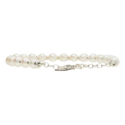 Bela Donaco - Armband Supreme Classic B6 – Parels – Sterling Zilver