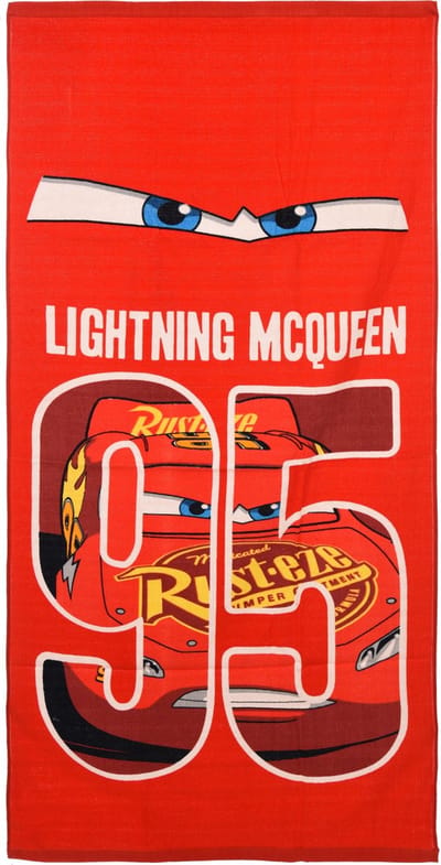 Strandlaken Disney Cars rood 70x140cm