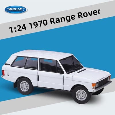 Welly 1:24 1970 Land Range Rover Suv Legering Auto Model Diecasts Metaal Off-Road Voertuigen Auto Model Simulatie Verzameling Kinderen Cadeaus black