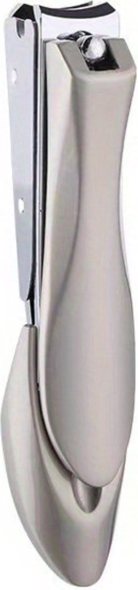 Livano Nagelknipper Met Opvangbakje - Nagelknipper - Teennagels - Nagelschaar - Nageltang - Nail Clipper - Nail Cutter - Zilver