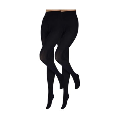 Sarlini - Dames effen - Modal panty - 2-Pak - Marine Blauw / S/M