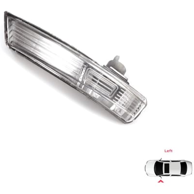 ESP1242-1 Linker Buitenspiegel Wit Helder Richtingaanwijzerlamp Lens voor Ford Focus 2007-2020 Mondeo MK4 2007-2015 8M5113B383AA