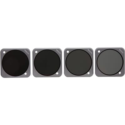 Junesta Filtre NDPL 4 en 1 ND8‑PL ND16‑PL ND32‑PL ND64‑PL Filtres pour Caméra DJI Action 2 gray