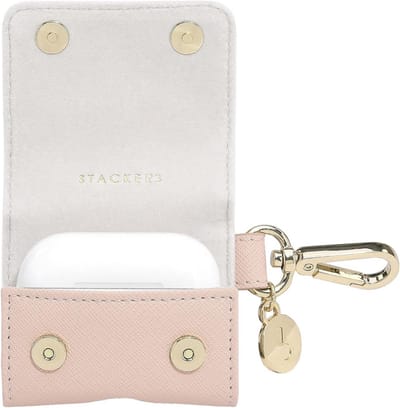Compact Oplaadhoesje Beschermhoes voor Draadloze Oordopjes met Clip