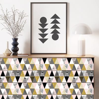 Scandinavische meubelsticker, Ora, 40 x 60 cm