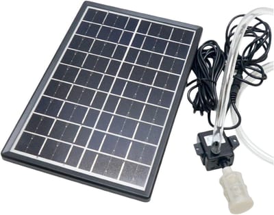 Vijverpomp op Zonne-energie voor Circulatie en Filtratie - Duurzaam en Draagbaar