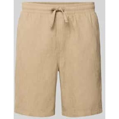 Jack & Jones Heren Short JPSTGORDON FUSION SWEAT SHORTS comfort/relaxed Bruin M Volwassenen