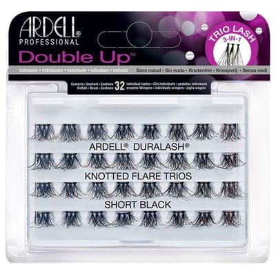 Ardell - Double Up Set Of 96 Eyelashes Short Black