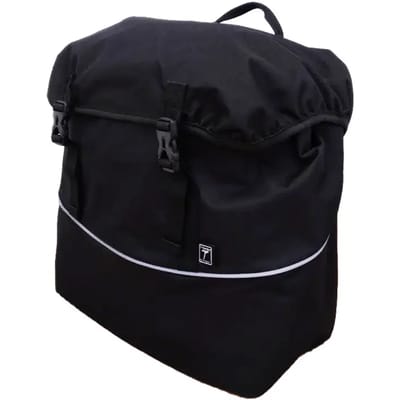 Willex - Single Camping Bag - Enkele Fietstas - 20 liter - Zwart