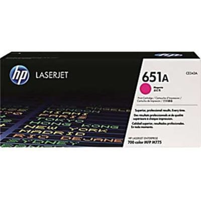 HP CE343A nr. 651A toner cartridge magenta (origineel)