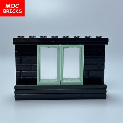 Kit MOC Stenen Schuifraam 1X2X3 Ideaal Voor Het Bouwen Van Blokken Werkt Met 60593 60602 30586 Monteert Deeltjes Kinderspeelgoed