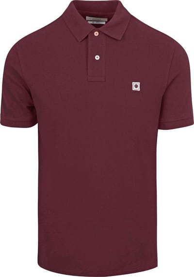 King Essentials The Rene Poloshirt Burgundy - Maat S - Heren - Polo shirt Heren met Korte mouw