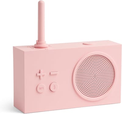 Draagbare Bluetooth Luidspreker - Radio Muziekbox - Muziek Luisteren - Spatwaterdicht Ontwerp - 307 Gram - Roze