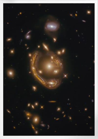 Rings Of Relativity | Space, Astronomie & Ruimtevaart Poster | A3: 30x40 cm