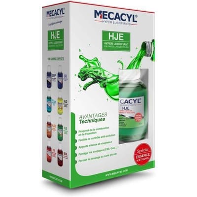Mecacyl HJE - Fles 200 ml - Hyper-Smeermiddel - Speciale Injector Bescherming - Benzinemotor