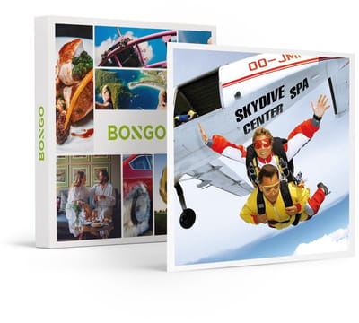 Bongo Bon -Tandemsprong Bij Skydive Spa In De Belgische Ardennen- Cadeaukaart