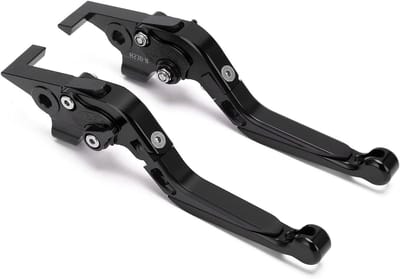 Verstelbare Rem- en Koppelinghevel van CNC Aluminium voor TMAX 530 en 560 - Vervangingsonderdeel voor Motorfiets, Zwart, Duurzaam en Lichtgewicht