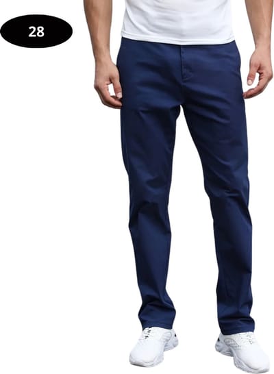 Bovista Golfbroek Heren - Golfkleding - Golfen - Golf Accessoires - Nette Pantalon - Marineblauw XXS - Maat 42