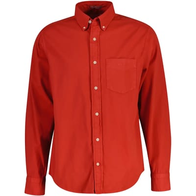 Katoenen overhemd met lange mouwen Gant Gmnt Dyed