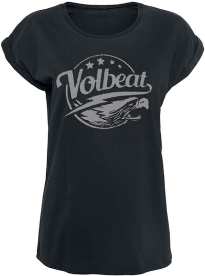 Volbeat T-shirt - Eagle - S tot XXL - voor Vrouwen - zwart