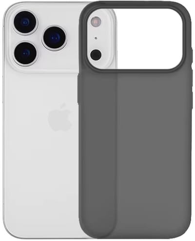 Mobiq - Ultra Dun Hoesje geschikt voor iPhone 17 Pro - zwart