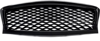 Voorbumper Zylent - Voor Infiniti Q50 2018-2022 - Auto accessoires - Voorgrille - Bumpercover voorzijde - Gloss Zwart