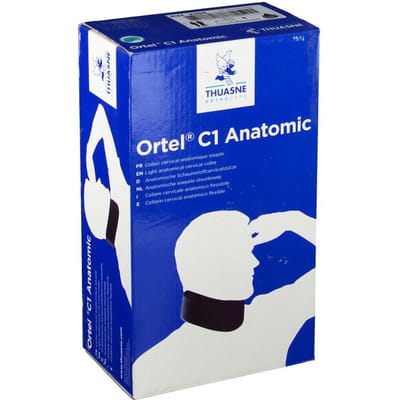 Thuanse Nekbrace C1 Anatomic Blauw | Hoogte 9 cm | Nekkraag| Versleten nekwervels | Artrose | Maat 1