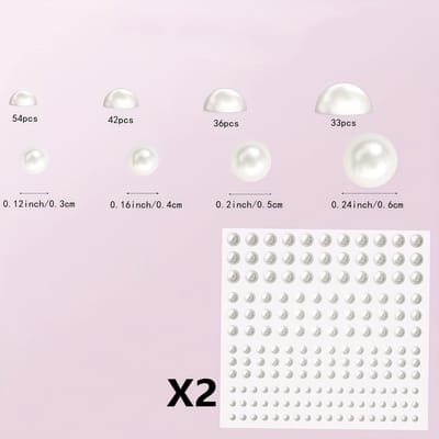330 stuks zelfklevende stickers synthetische edelsteen decoraties voor gezicht, lichaam, nagels, haar, telefoon, scrapbooking kunst white