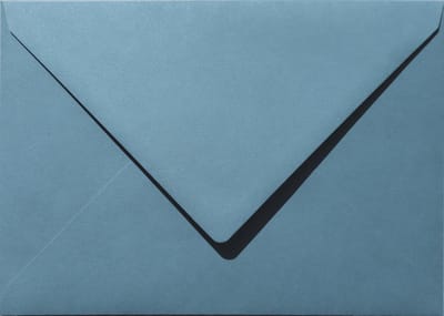 Ecologische blauwe enveloppen A5 - 162 x 229 mm - C5 - 20 stuks - NK natgelijmde - 120 gram - Materica - Netuno