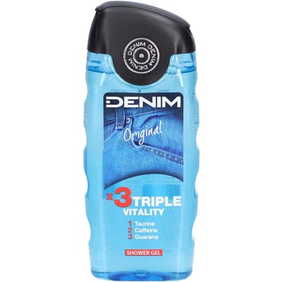 Denim - Douchegel - Original - x3 Triple Vitality - 250ml