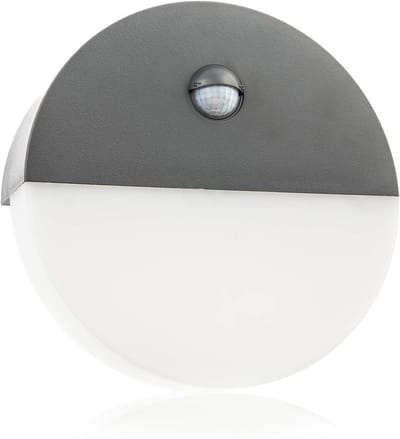 Ronde LED Wandlamp met Bewegingssensor 10W Daglichtwit IP54 Buitenlicht