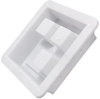 Beton Sjablonen - Cement Vorm - Tuin Paden Maken - Herbruikbaar Plastic - 1x1x1 cm - Grijs