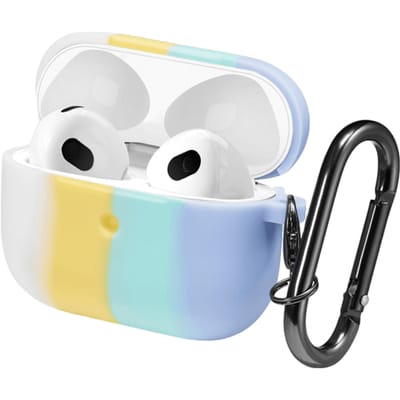 Mocaa Multicolor AirPods 3 Beschermhoesje Regenboog
