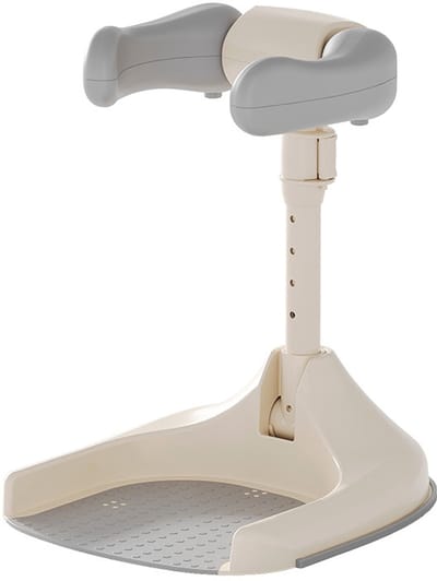 Babyknuffel, badtoren, antislip ondersteuning voor peuterdouches, opvouwbaar badapparaat voor peuters, waszitje voor feest, verjaardag, buiten en binnen