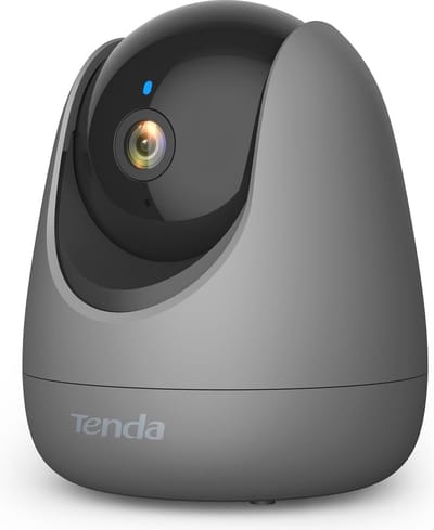 WLAN IP-camera met 360° draaibare functie, 2-weg audio, nachtzicht en bewegingsdetectie