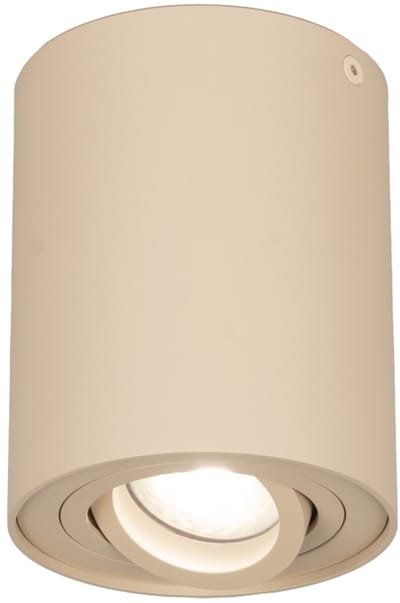 Lumidora Opbouwspot 75284 - HONEY - GU10 - Beige - Zand - Metaal - ⌀ 9.7 cm