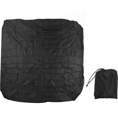 Buiten Badkuip Stofhoes 190 Zilver Gecoat Polyester Taft Waterdicht Hot Spring Hoes Kwadratisch