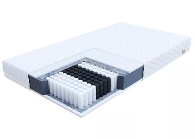 FDM® POTENZA Matras 80x200 cm - Hoogte 17 cm H4 - Multi Pocketvering Matrassen - Dubbelzijdig - 7 zones - Antiallergisch