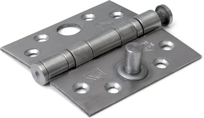 Wovar Veiligheidsscharnier SKG 3 Sterren met Kogellager 89 x 89 mm RVS met Rechte Hoek | Per Stuk