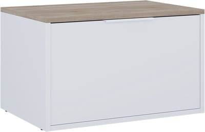 Vicco Betti Sideboard – 60 x 36 cm met deuren Wit/Sonoma