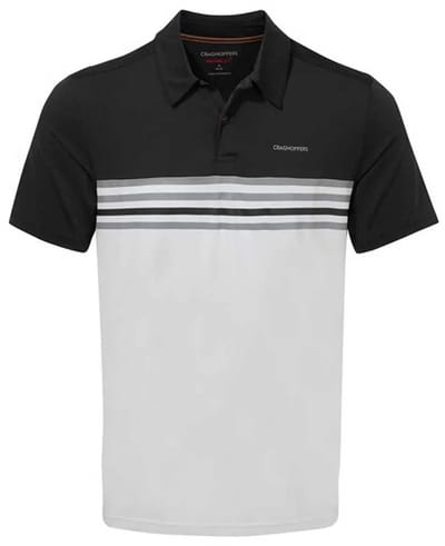 Craghoppers Nosilife Pro Korte Mouw Poloshirt Wit M Man