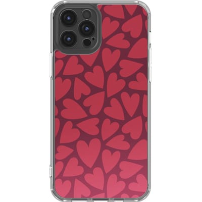 imoshion Hoesje - Geschikt voor Apple iPhone 12 Pro / 12 - Design hoesje - Hearty Coral Dust