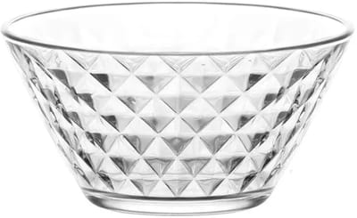 LAV glasschalen set Artemis 3-delig ruitdesign 330 ml Ø12 x 6 cm