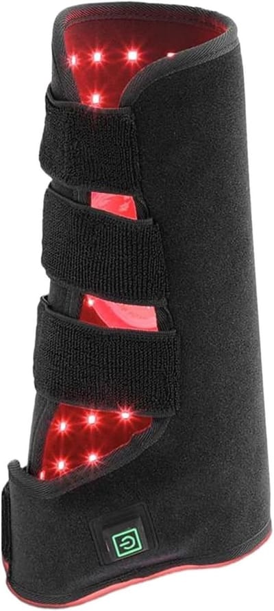 Infrarood Lichttherapie - Paardenlaarzen - Spierherstel Bevorderen - Dubbele Lichtbesturing - 570 mm - Zwart
